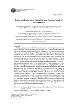 Design and Evaluation of Delayed