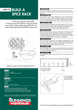 build a spice rack