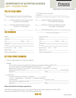 Mail Your Gift - Purdue University