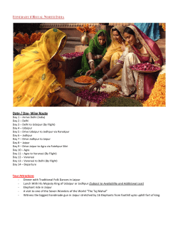 North India Tour #1-ROYAL NORTH INDIA