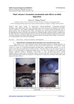 Mud volcano`s formation mechanism and effects on fluid migration