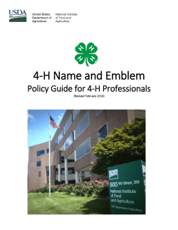 4-H Name and Emblem - Kansas 4