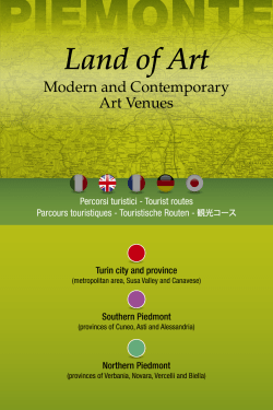 Land of Art - PiemonteItalia