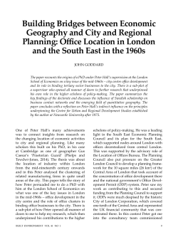 Building Bridges between Economic Geography