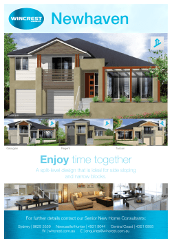 Newhaven - Wincrest Homes