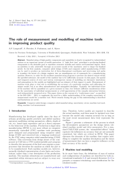 - International Journal of Metrology and Quality
