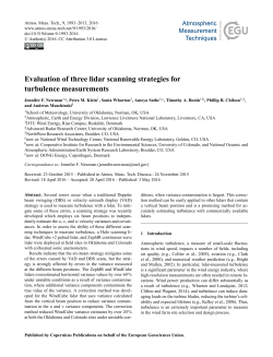Evaluation of three lidar scanning strategies for turbulence