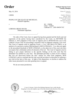 COA 314564 PEOPLE OF MI V LORINDA IRENE SWAIN Opinion