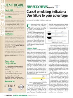 Class 6 emulating indicators