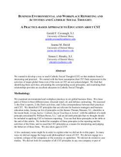 Gerald Cavanagh, S.J., Jeanne David and Si Hendry, S.J.