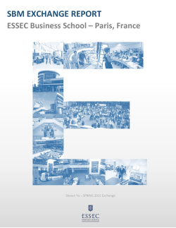 Exchange Report - HKUST Business School
