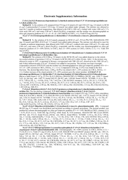 Electronic Supplementary Information