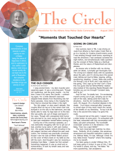 August 2001 - Meher Baba