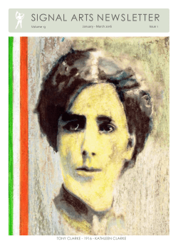 signal arts newsletter