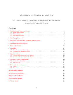 Graphics in (wx)Maxima for Math 215 - BR`s home page - BYU