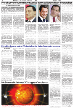 French government embarrassed by its ties to