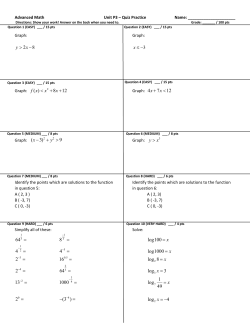 2 8 y x > - ( ) 8 12 f x x x  y x > 64 = 8