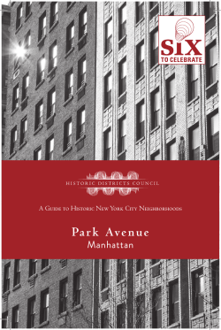 Park Avenue - Six to Celebrate