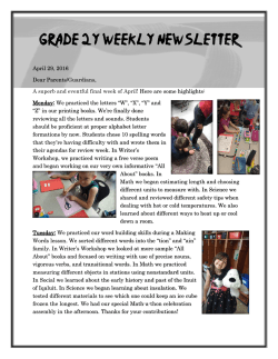 Monday: We practiced