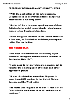 The North Star.notebook