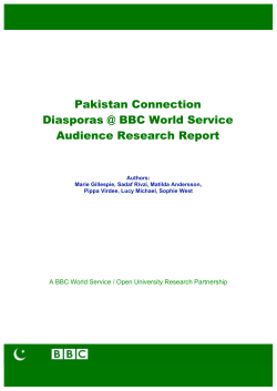 Pakistan Connection Audience Research