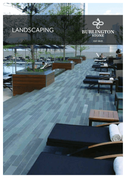 Landscaping - RIBA Product Selector