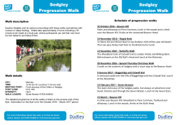 Sedgley Progression Walk Sedgley Progression Walk Sedgley
