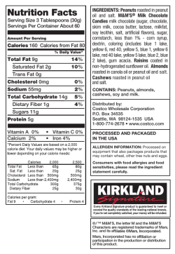 Nutrition Facts