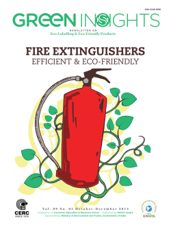 Fire extinguishers -