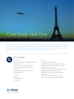 Case Study: Hub One