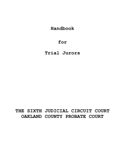 the sixth judicial circuit court oakland