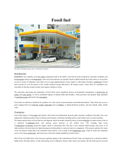 Fossil fuel - IDC Technologies