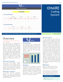 OHAIRE-V3 Overview Manual - University of Colorado Denver
