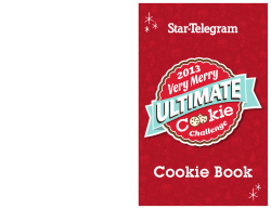 Cookie Book - Star