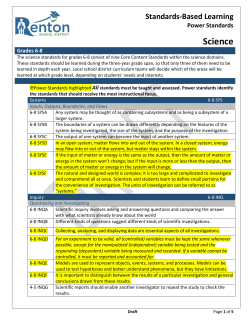 Science - Renton School District