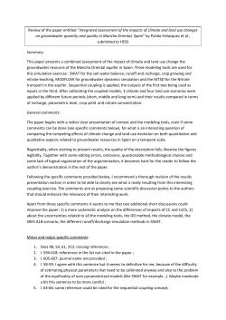 Integrated assessment of the impacts of climate and land use