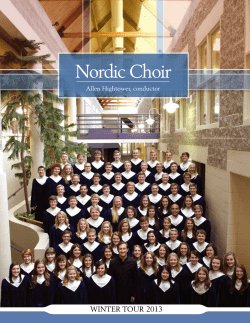 Nordic Choir - Luther College