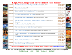 ENGR 302i Film Series