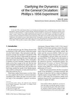 Clarifying the Dynamics of the General Circulation