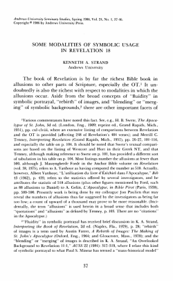 Some Modalities of Symbolic Usage in Revelation 18