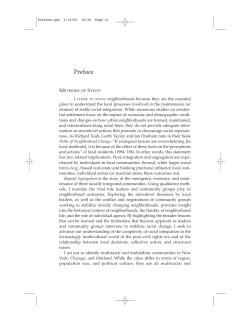 Beyond Segregation: Multiracial and Multiethnic Neighborhoods in