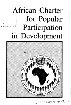 African Charter for Popular Participation In Development