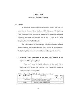 CHAPTER III FINDINGS AND DISCUSSION A. Findings In this