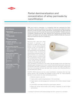 Partial demineralization and concentration of whey permeate by