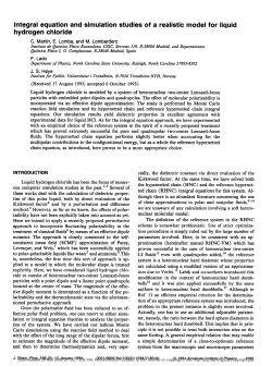 Integral equation and simulation studies of a realistic model for