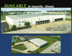 67500 sq. ft. | 10.5 &plusmn; acres freezer | cooler capability