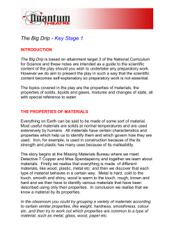 Key Stage 1 - Quantum Theatre