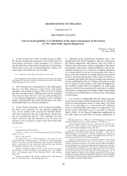 Note on draft guideline 3.1.5 (Definition of the object and purpose of