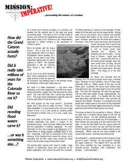 How Did the Grand Canyon Form?