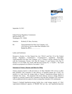 September 10, 2013 Federal Energy Regulatory Commission 888